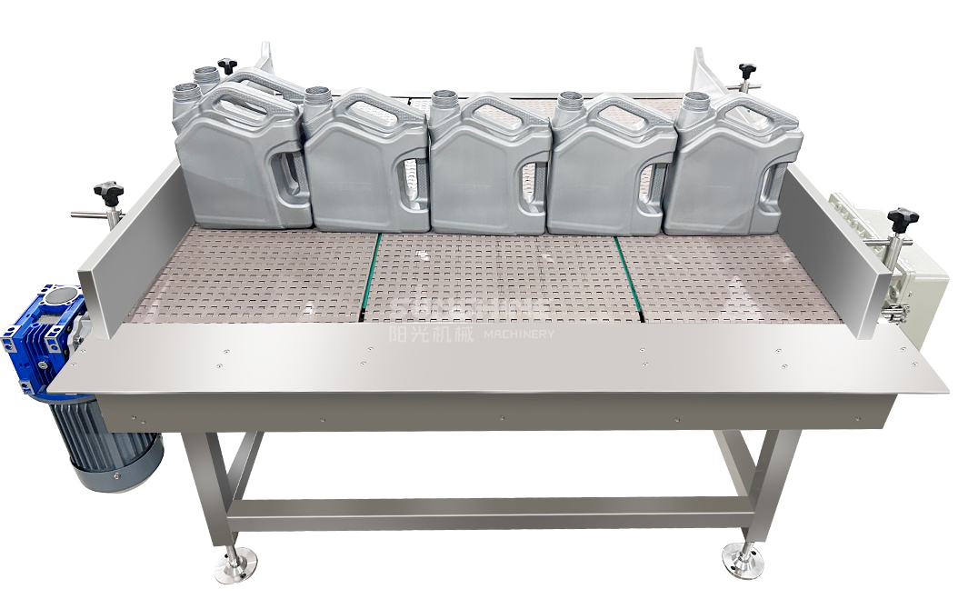 bottle sorting table 