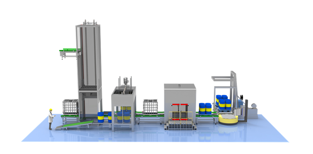 200 Liter Filling Machine Line