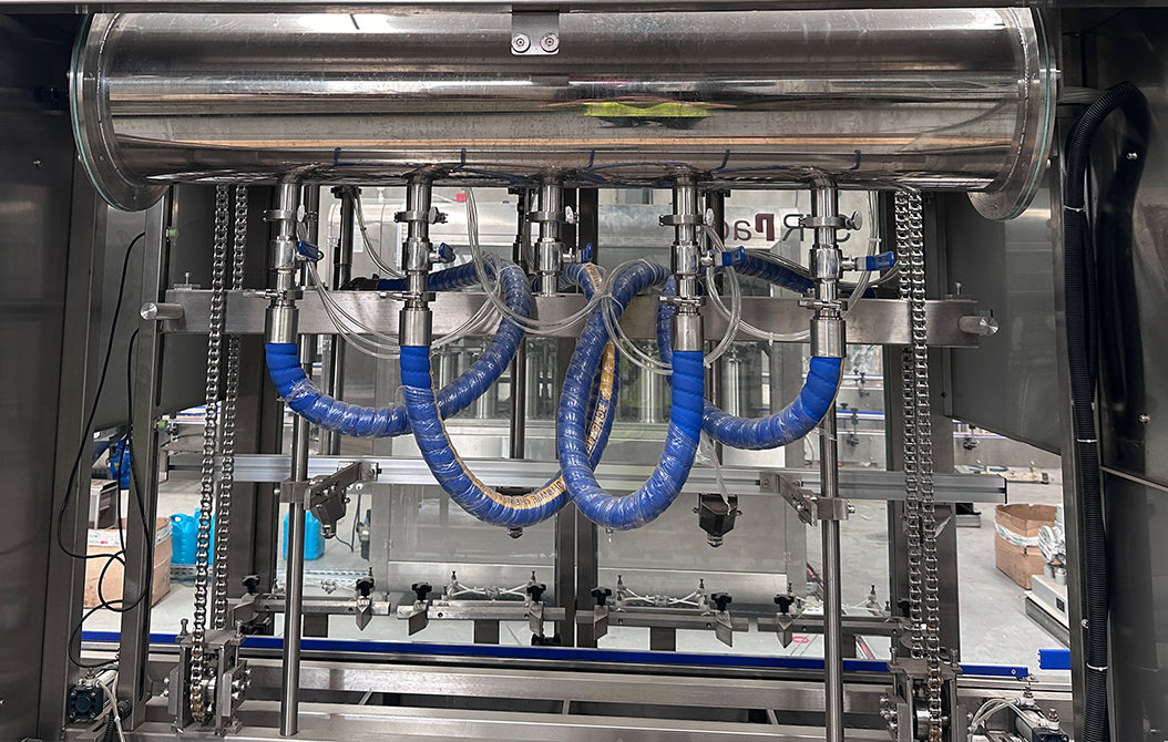 weighing filling machine tank