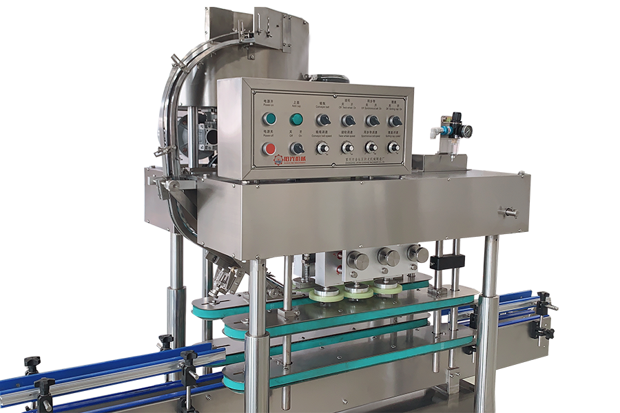screw capping machine panel