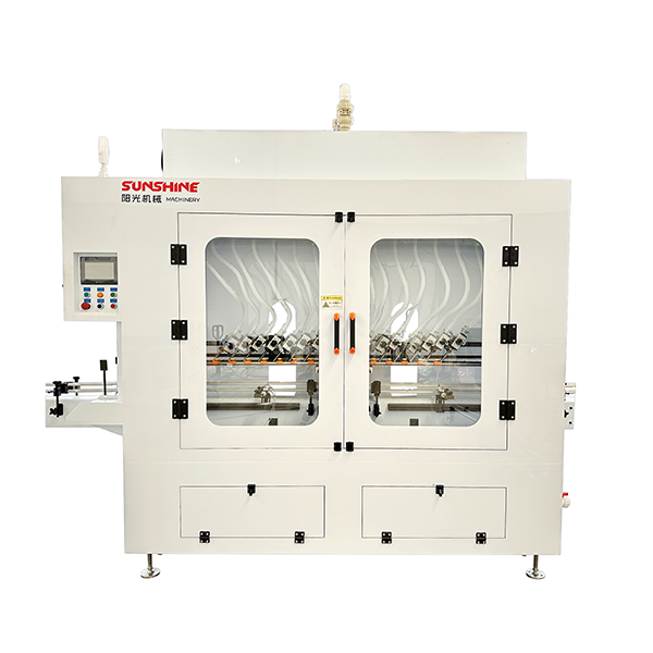 Toilet cleaner filling machine 
