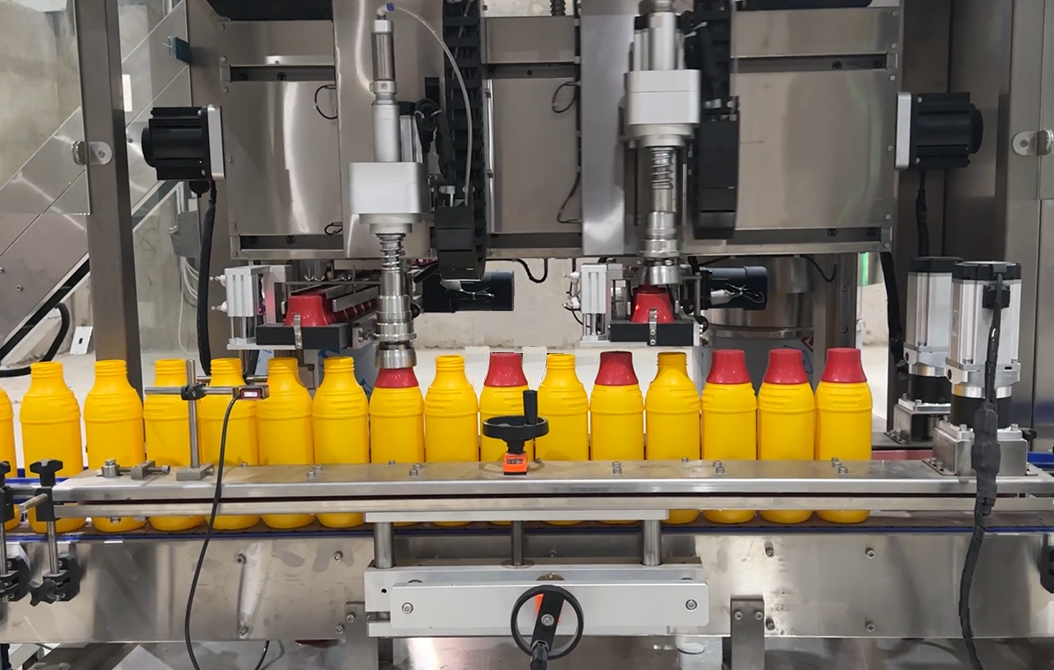 double heads capping machine 