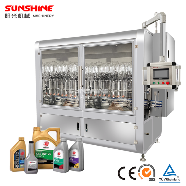 Engine Oil Filling Machine