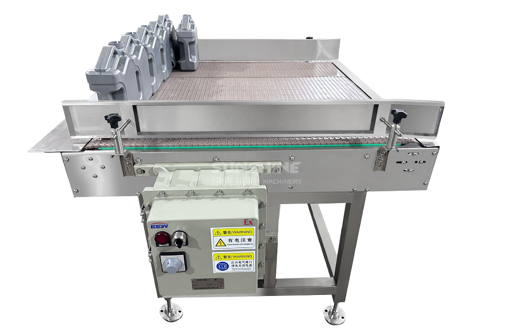 bottle sorting table 