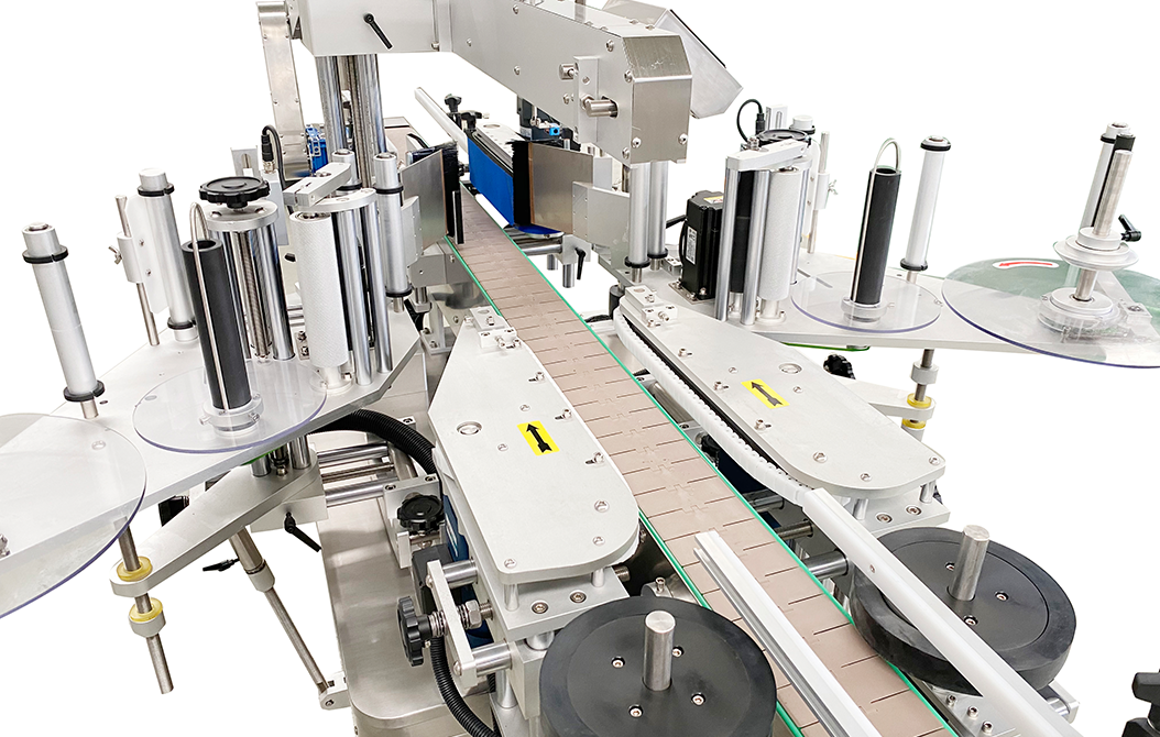 Double Side Bottle Labeling Machine