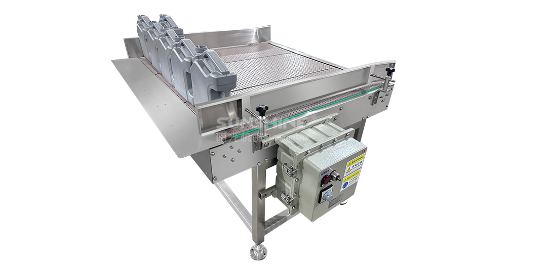 bottle sorting table