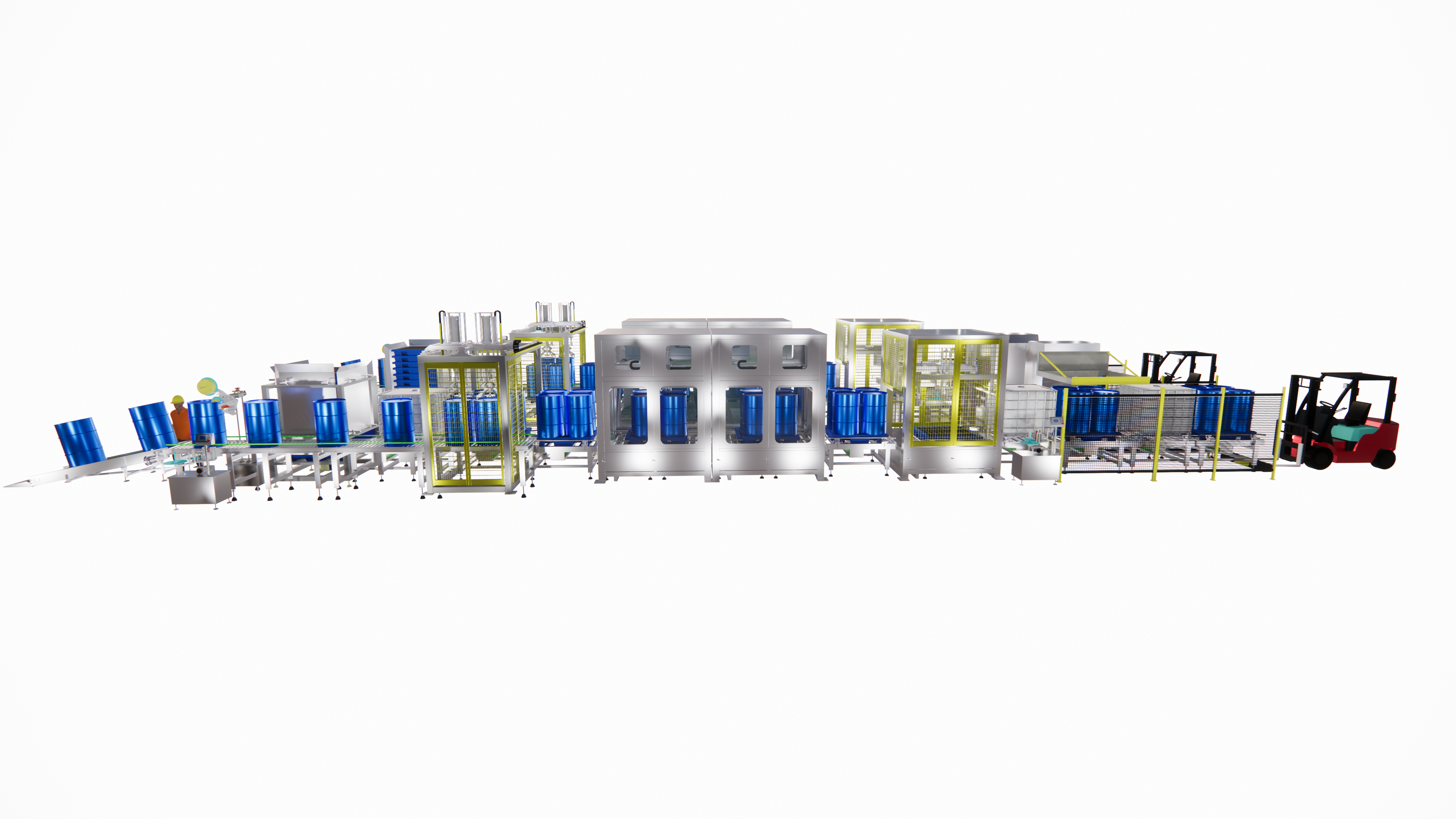 IBC Filling Machine Line